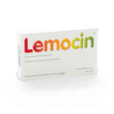 Lemocin Comprimes A Sucer 24