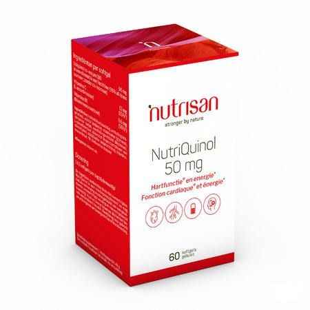 Nutriquinol 50 mg 60 Softgels   -  Nutrisan