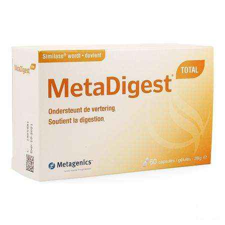 Metadigest Total 60 Capsule  -  Metagenics