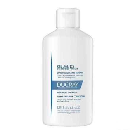 Ducray Kelual Ds Shampoo Verzorg. Hardnek. Roos 100 ml