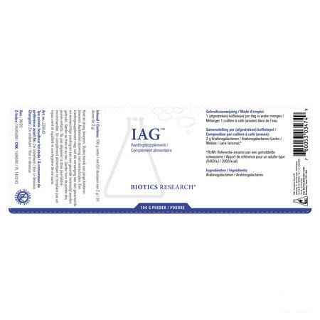 Biotics IAG (Immuno Arabinogalactanen) 100 mg  -  Energetica Natura
