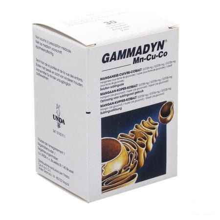 Gammadyn Ampullen 30 X 2 ml Mn-cu-co  -  Unda - Boiron
