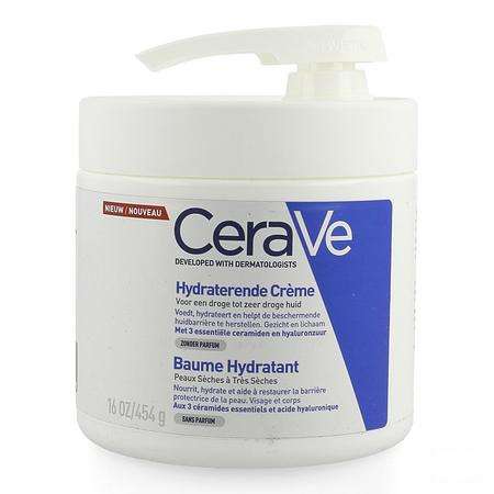 Cerave Baume Hydratant Pompe 454 ml  -  Cerave