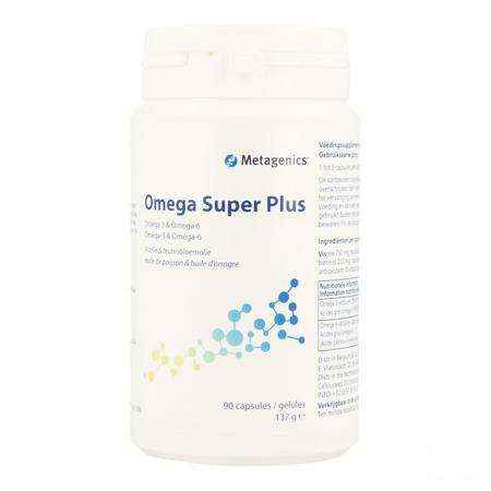 Omega Super Plus Pot Capsule 90 19752  -  Metagenics