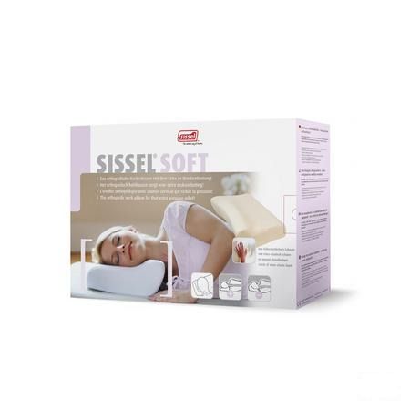 Sissel Soft Oreiller Visco-elastique + taie Velours  -  Sissel