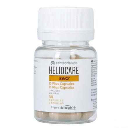 Heliocare 360 D plus Capsule 30  -  Hdp Medical Int.