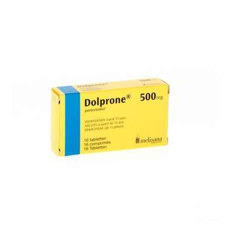 Dolprone Tabletten 16 X 500 mg Ad  -  Melisana