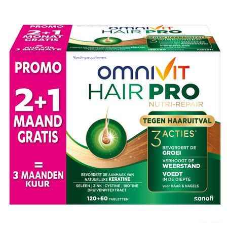Omnivit Hair Pro Nutri Repair Comprimes 180