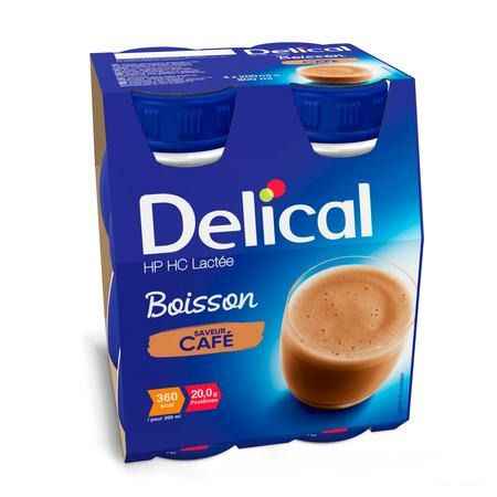 Delical Hphc 360 Koffie 4X200 ml  -  Bs Nutrition