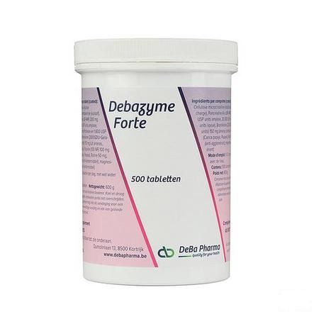 Deba-zyme Forte Comprimes 500  -  Deba Pharma