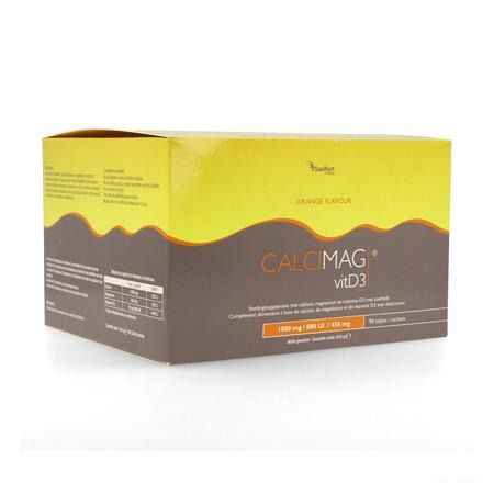 Calcimag Ca1000 mg/d3 880UI/mg 450 mg Orange Sach.90 