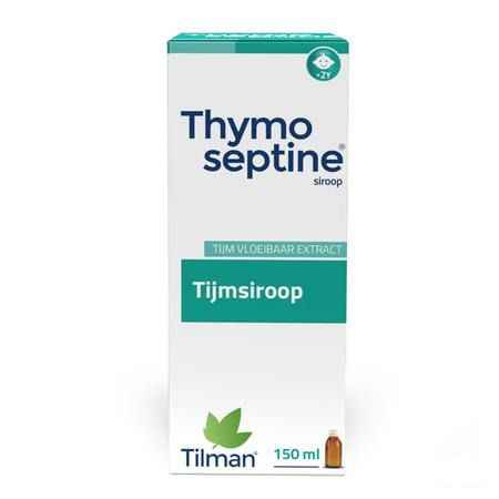 Thymoseptine Sirop 150 ml  -  Tilman