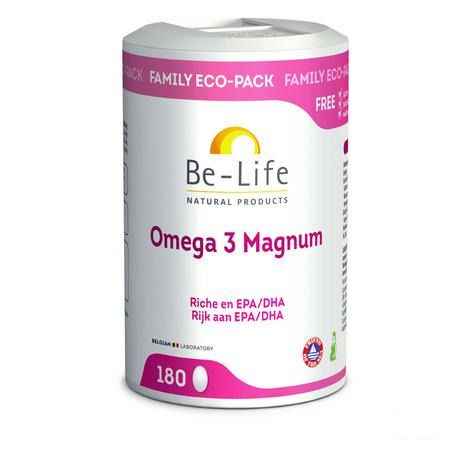 Omega 3 Magnum Be Life Capsule 180  -  Bio Life