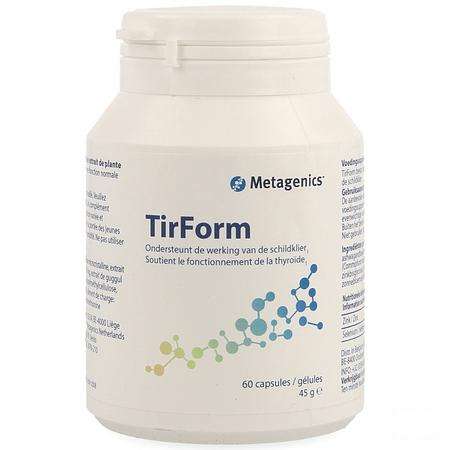 Tirform V2 Capsule 60 26186  -  Metagenics