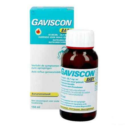Gaviscon Baby Suspensie Voor Oraal Gebruik 150 ml
