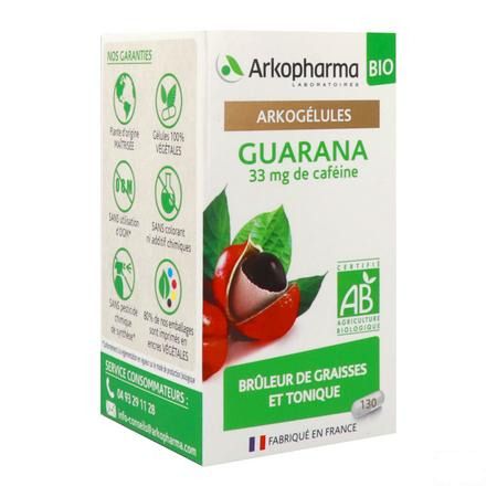 Arkocaps Guarana Bio Capsule 130  -  Arkopharma