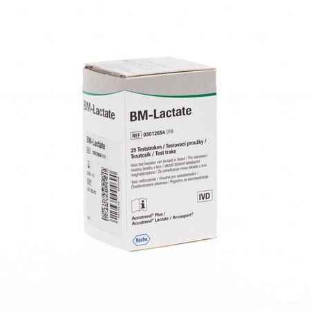 Accutrend Lactaat Strips 25 03012654016  -  Roche Diagnostics