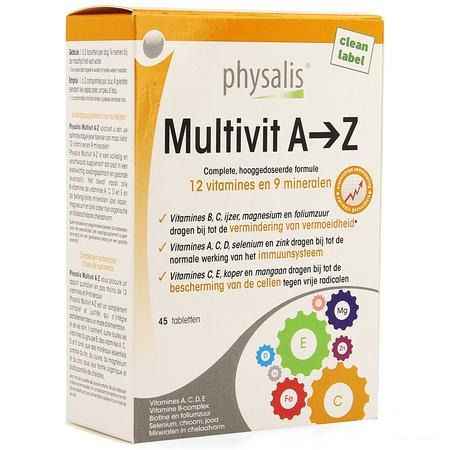 Physalis Multivit A-Z Comp 45 Nf  -  Keypharm