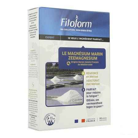 Magnesium Marin Ampoule 20x10 ml Fitoform  -  Bioholistic Diffusion