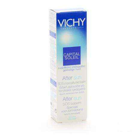 Vichy Cap Solution Apres Soleil Baume Secours 100 ml  -  Vichy
