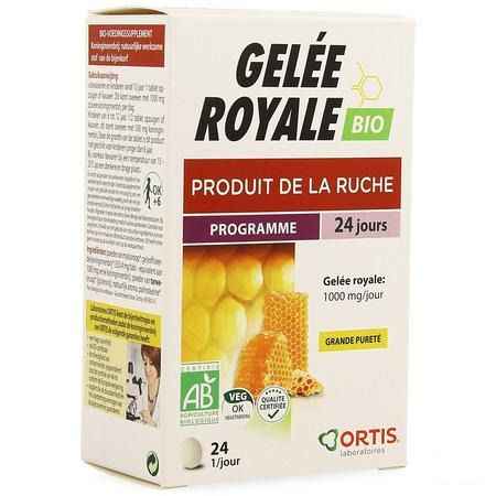 Ortis Gelee Royale Bio Comprimes A Croquer 24  -  Ortis