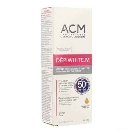 Depiwhite M Creme Bescherm.getint Spf50 + Tube 40 ml