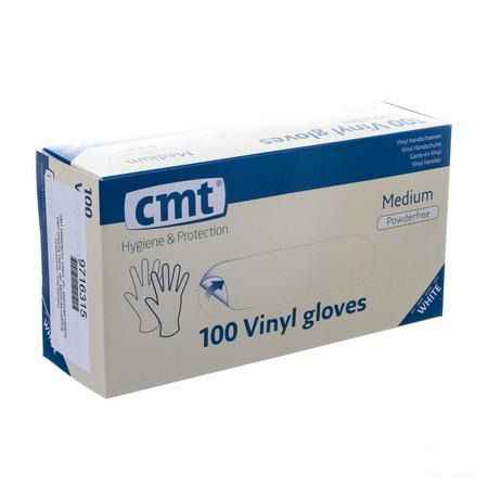 Cmt Handschoenen Vinyl zonder poeder L 100  -  Infinity Pharma