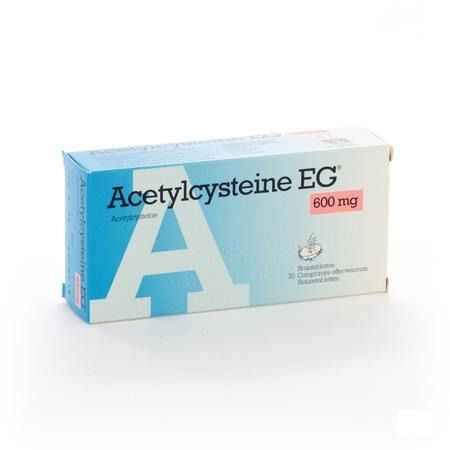 Acetylcysteine EG 600 mg Bruistabletten 30x600 mg  -  EG