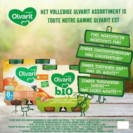 Olvarit Carotte 2x125 gr 4m04  -  Nutricia