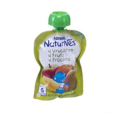 Nestle Naturnes 4vruchten 90 gr  -  Nestle
