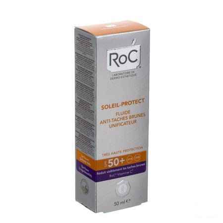 Roc Soleil-protect Fluid Bruine Vlek. Ip50 + 50 ml  -  Roc