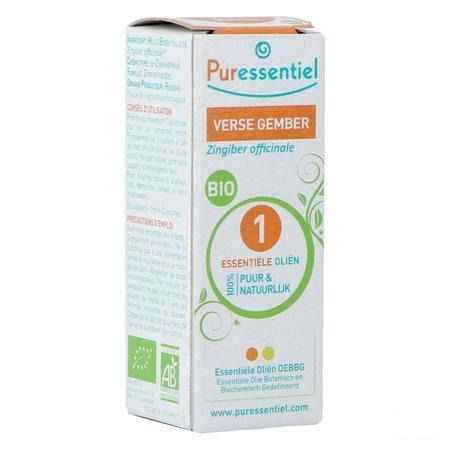 Puressentiel Eo Gember Bio Expert Essentiele Olie 5 ml  -  Puressentiel