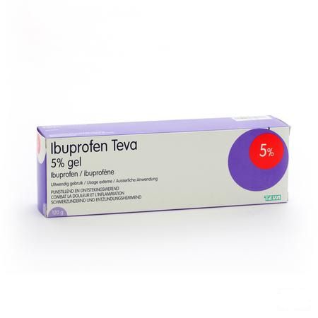 Ibuprofen Teva Gel Tube 120 gr 