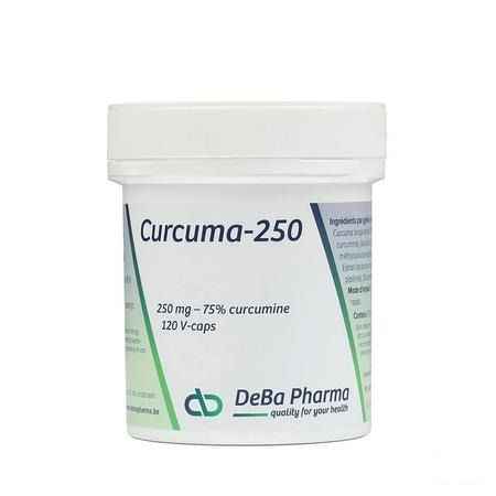 Curcuma-250 Capsule 120  -  Deba Pharma