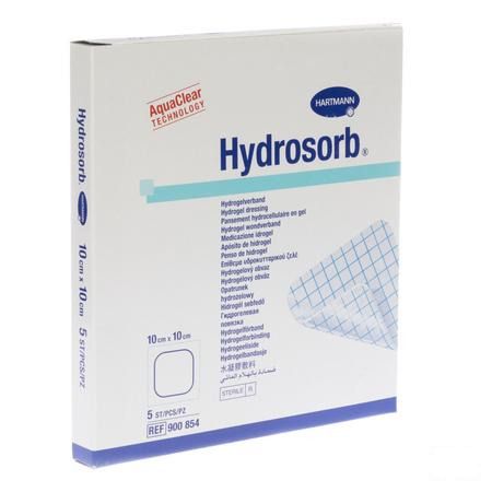 Hydrosorb Transp Ster 10,0x10,0cm 5 9008541  -  Hartmann