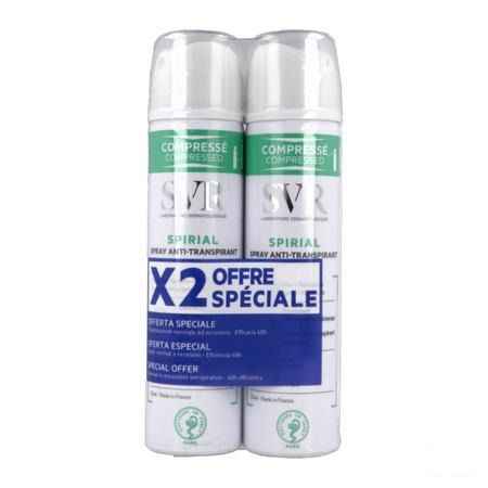 Svr Spirial Spray Duo 2X75 ml  -  Svr Laboratoire