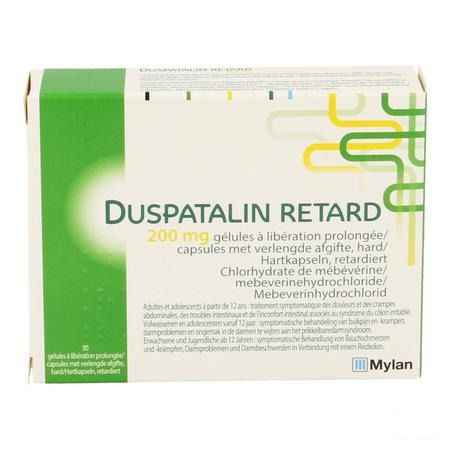 Duspatalin Retard 200 mg Verl.afgifte Capsule 30 