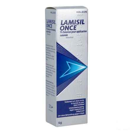 Lamisil Once 1 % Oplossing Cutaan Gebruik 4g