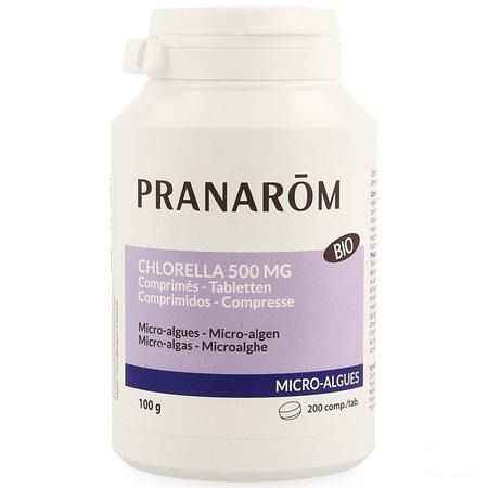 Chlorella Eencellige Zeewieren Tabletten 200  -  Pranarom