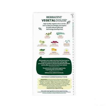 Herbatint Vegetal Color Eco Pure Caram. Pow.100ml  -  Ocebio