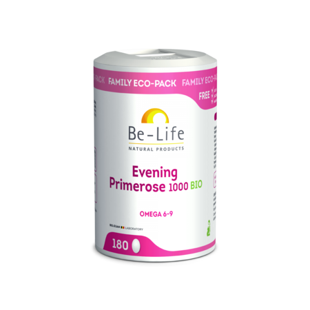 Evening Primrose 1000 Be Life Bio Capsule 180  -  Bio Life