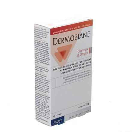 Dermobiane Cheveux Et Ongles Gel 40x605 mg  -  Pileje