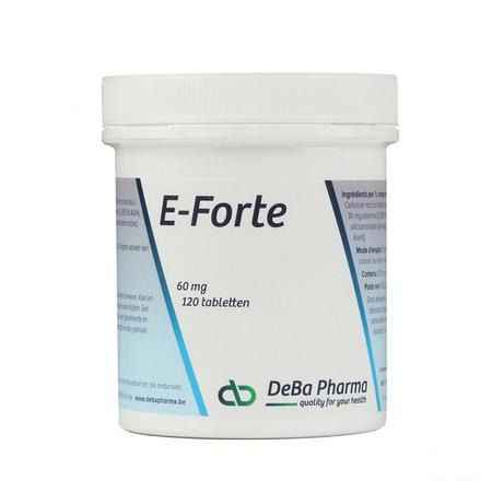 E-forte Comprimes 120x60 mg  -  Deba Pharma
