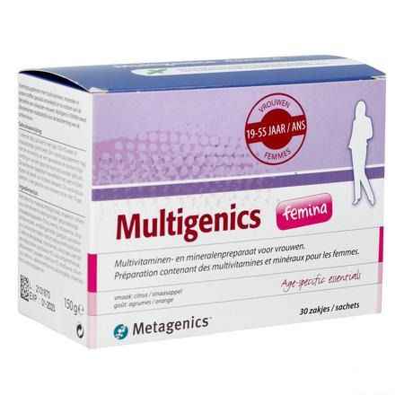 Multigenics Femina Poeder Zakje 30 7284  -  Metagenics