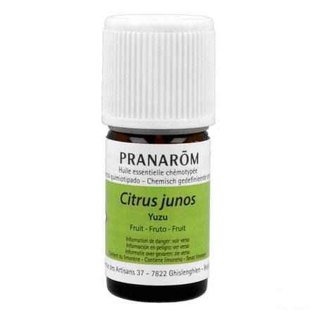 Citrus Junos Yuzu Essentiele Olie Flacon 5 ml  -  Pranarom