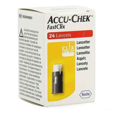 Accu Chek Mobile Fastclix Lancetten 4x6 5208459001  -  Roche Diagnostics