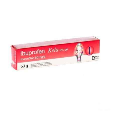 Ibuprofen 5 % Gel 50 gr  -  Kela Pharma
