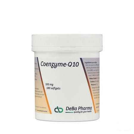 Q10 100 mg Softgels 180  -  Deba Pharma