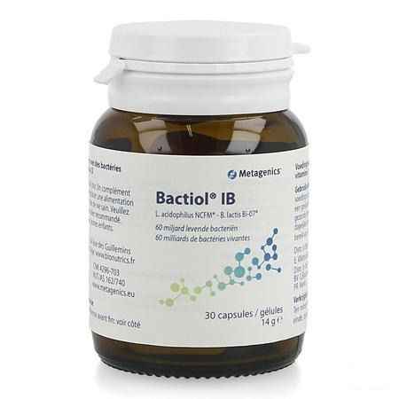 Bactiol Ib Caps 30 28121 Metagenics  -  Metagenics