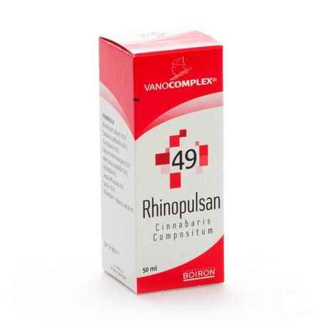 Vanocomplex N49 Rhinopulsan Druppels 50 ml  -  Unda - Boiron